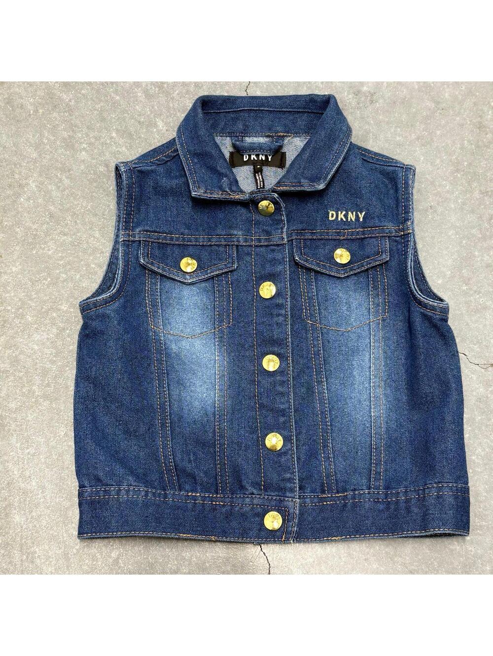 DKNY Kids Denim Vest